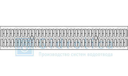 Решетка водоприёмная РВ -15.18,6.100-штампованная стальная оцинкованная
